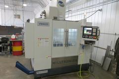 Milltronics VM20A (VM4020) CNC Vertical Machining Center, Centurion 8200 CNC Control, Renishaw Probing System, 20 ATC, Chip Auger