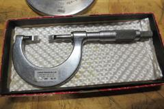 Tubular, Brown & Sharpe, Fowler, 0"-1", 1"-2", 2.5"-3.5", Blade Micrometers, 0"-1" 1"-2" Small Anvil Micrometers