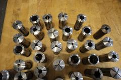 5C Collets, Assorted Shapes and Sizes with Wrench