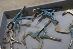 Vise Grips Clamps, Assorted Types and Sizes