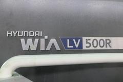 Hyundai Wia LV500R CNC Vertical Turret Lathe, Fanuc 32i, 15" 3-Jaw Chuck, 12-Station Turret, LNS/Turbo Chip Conveyor