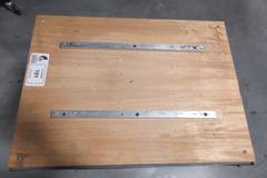 Rolling Shop Cart w/ 2-Drawers