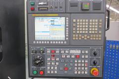 Hyundai Wia LV500R CNC Vertical Turret Lathe, Fanuc 32i, 15" 3-Jaw Chuck, 12-Station Turret, LNS/Turbo Chip Conveyor