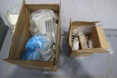 Threading Dies - Many Sizes - with Metal Shelving