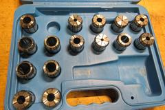 SYIC R-8 Quick Change Collet Set in Plastic Case