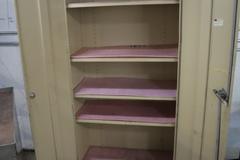 Metal Cabinet 2 Door, 5 Adjustable Shelves