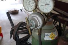 Oxy Acetylene with Cart Regulator, Hoses, Note: Tanks Not Included