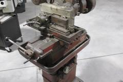 Barker Model AM,  3 Axis Milling Machine, with Pneumatic Clamping System and Pedestal Stand.