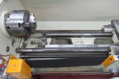 Acer Dynamic 1340G Engine Lathe, 13" x 40", 80 - 2,000 RPM, Tool Post, Tailstock, 2-Axis DRO