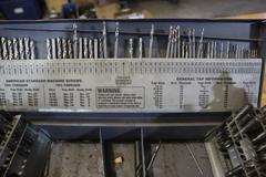 Huot Machinist Drill Indexes (2 Partial Sets)