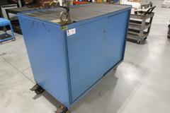 LISTA Double Width CNC Cabinet, 9-Drawer, Rolling, CNC Tool Holder Frames 40 Taper