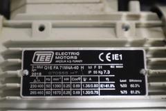 TEE Electric Motor - Q1EFA71M4A-40, 1670RPM 230v/460v & Marzocchi Gear Pump - ALP2A-D-30 10GPM, 2600PSI