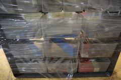 Mulit-Bin Cabinet with Vermont Pin Gages and Reamers