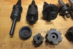 CAT40 Shellmill Holders, Ridged Endmill Holders, Boring Head & Various Shellmills