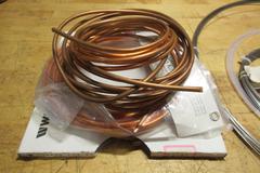 Copper Tubing Various Lengths, T303 .051 & .080 SS Wire