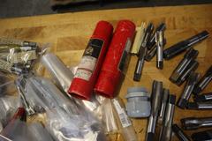 HSS Taps and Dies, Large and Small, Metric and Standard