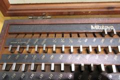 Mitutoyo Gauge Block Set (2) .050" - 4" Almost Complete Set