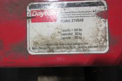 Dayton 21VG49 Drum Lifter, 1 Drum, 55 gal, 800 lb - Forklift Attachment