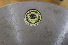 Bison 8" 3-Jaw Chuck with 2.125"  Hole Thru and Table Mount Adapter and Handle