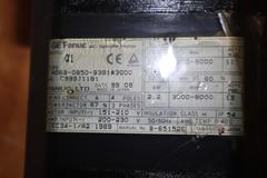 Fanuc AC Spindle Motor A06B-0850-B391 #3000