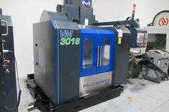 Milltronics VM3018 CNC Vertical Machining Center, 30"x18"x20", 10K RPM, Coolant, Chip Auger, Probing - New 2017