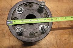 Union Manufacturing Co. 6" Independent 4 Jaw Lathe Chuck, 1.5" Thru Hole, 4 Bolt Direct Mount