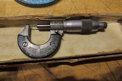 Tubular, Brown & Sharpe, Fowler, 0"-1", 1"-2", 2.5"-3.5", Blade Micrometers, 0"-1" 1"-2" Small Anvil Micrometers