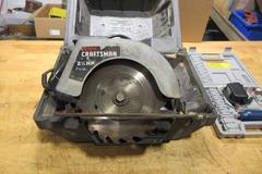 Sears Craftsman 7-1/4" Circular Saw 2.25 HP & Chicago Electric Rotary Tool Kit