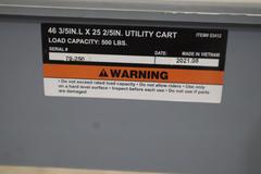 Plastic Utility Cart
