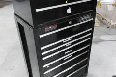 Craftsman Top & Bottom Box, Rolling Tool Cabinet w/ Misc Electrical Connectors 