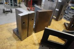 Angle Plates, Cast Iron, Assorted Sizes