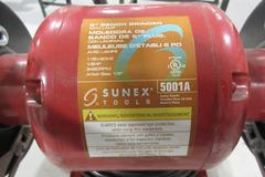 Sunex Tools 6" Double End Bench Grinder With Work Light