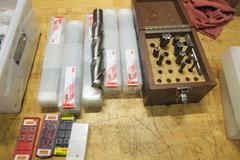 Assorted Tooling HSS - Reamers, Endmills, Drills, Slitting Saws, Carbide Inserts & More!!