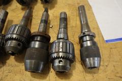 Several Jacobs Drill CHucks and (2) Albrecht Keyless Drill Chucks