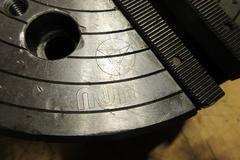 MMK 8" HA5-8-46 3-Jaw Power Lathe Chuck