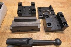Rohm Chuck BB16-3 1/32"-5/8" Mounted on #3 Morse Taper - Vise Handles - Misc Jaws & Hardware