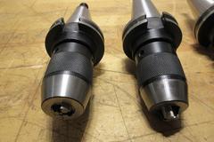 CAT40 Tool Holders w/ CME Keyless Chucks - 1/32"-1/2" (1), 1/16"-1/4" (2)