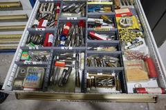 Equipto HD Tool Cabinet - LOADED with Drills, Taps, Reamers, Pipe Taps