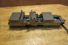 Kurt DL-400C 4" Double Lock Machine Vise W/ Handle