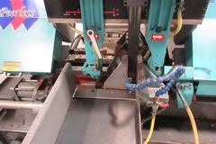 Peerless HB-1010AE Automatic Horizontal Band Saw, 10" Capacity, 1.25" Blade, 16" Auto Stock Feed, 9 Multi-Index - New 2018