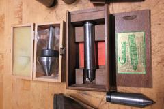 Royal, Concentric, Enco - Live & Dead Centers W/ Adaptors - Morse Taper #2-#4