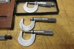 Starrett & Mitutoyo 0"-1" 2"-3" 3"-4" Micrometers
