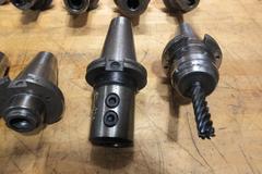 CAT50 Ridged Endmill & ER32 Collet Toolholders