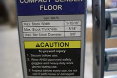 Central Machinery Compact Floor Mounted Bender