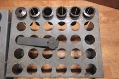 5C Collets 1/16"-1-1/8" & 5C Collet Rack's