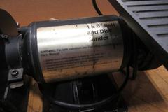 Dayton 6Y945 1" x 6" Belt & Disc Sander
