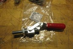 DE-STA-CO Model 604 Straight Line Clamp: (25 pcs) Through-Hole Base Mounting, Std Horizontal Handle, 0.62 in Arm Lg