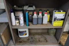 Tennsco Metal Shelving with Contents