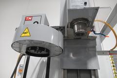 Haas TM-2 CNC Vertical Tool Room Mill, 40" x 16" x 16", 4K RPM, 10 ATC, CT40, Rigid Tap, Coolant - Only 218 Spindle Hours!