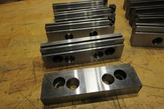 6" Vise Hard Jaws (10)